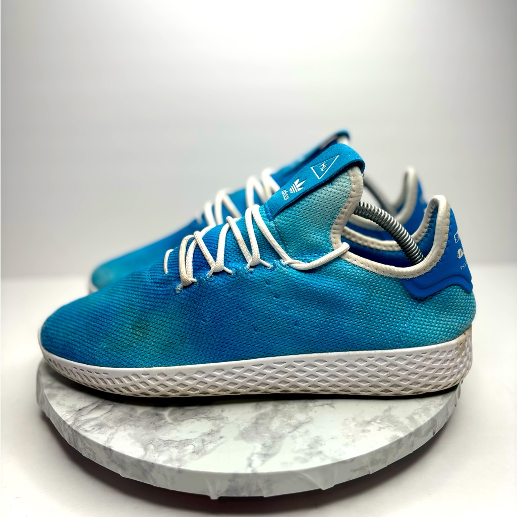 Size 8.5 - Adidas Pharrell X Tennis Hu Holi Bright Blue